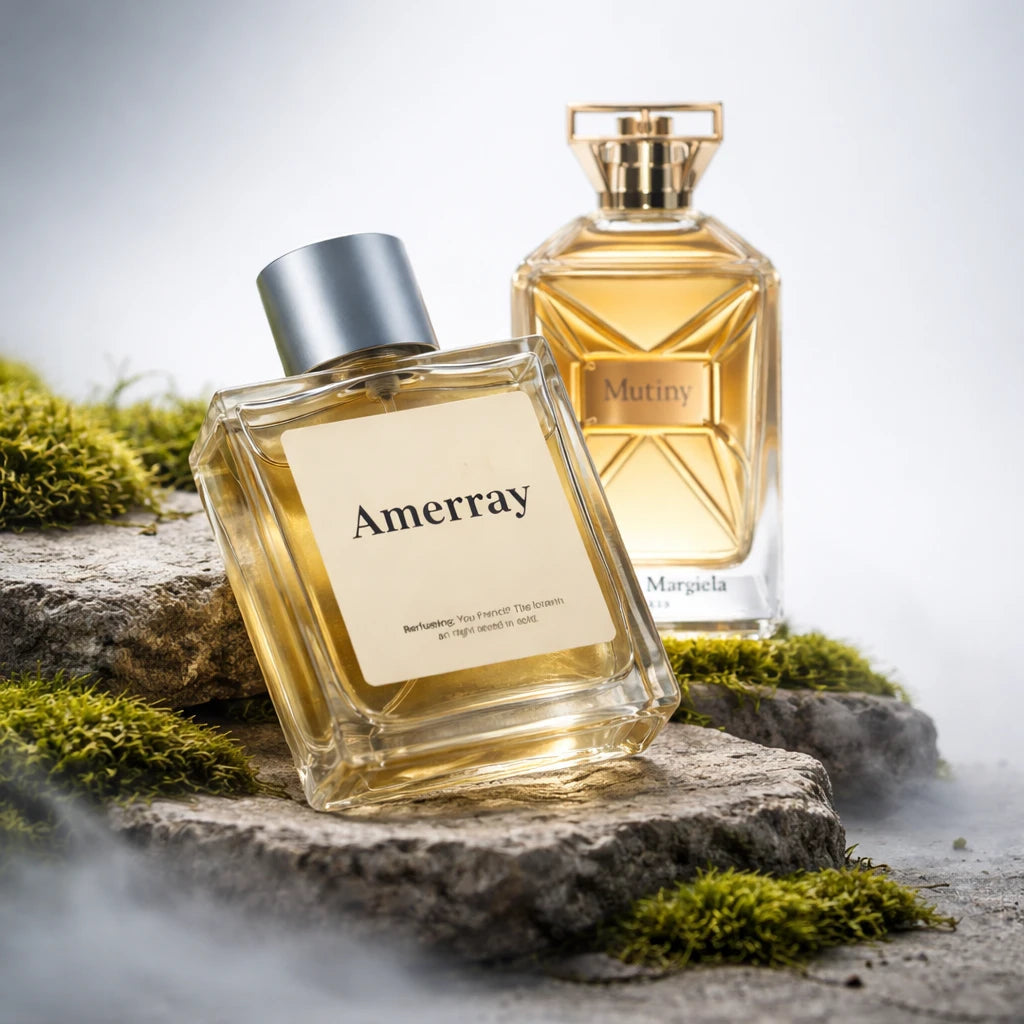 Bouteille du parfum AMERRAY Inspired By Mutiny, inspiré de Maison Martin Margiela - Maroc