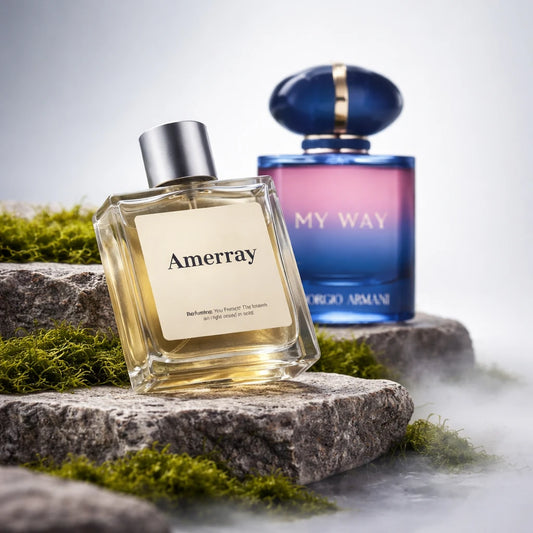 Flacon du parfum AMERRAY Inspired By My Way Parfum, inspiration Giorgio Armani - Maroc