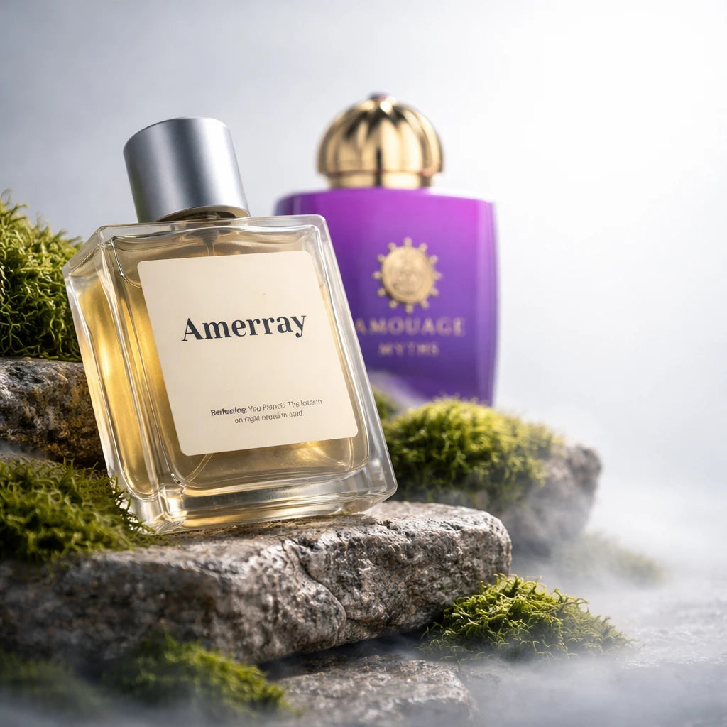 Flacon du parfum inspiré de Myths Woman de Amouage – Amerray Maroc