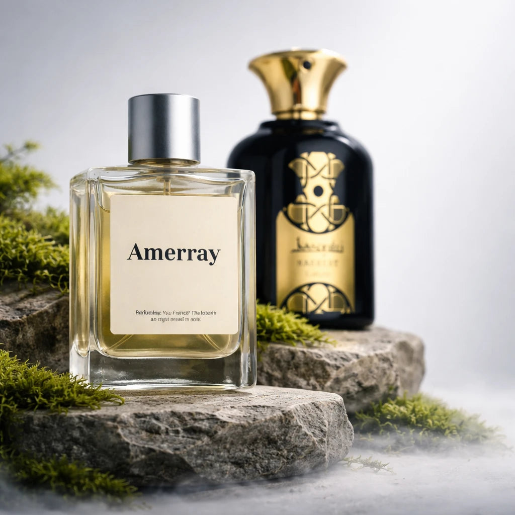 Flacon du parfum inspiré de Nasheet de Lattafa Perfumes – Amerray Maroc