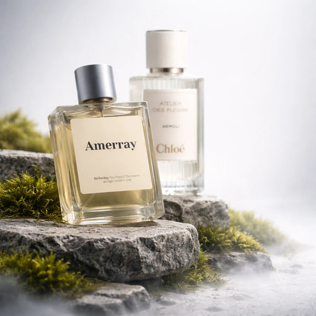 Flacon du parfum AMERRAY Inspired By Neroli, inspiration Chloé - Maroc