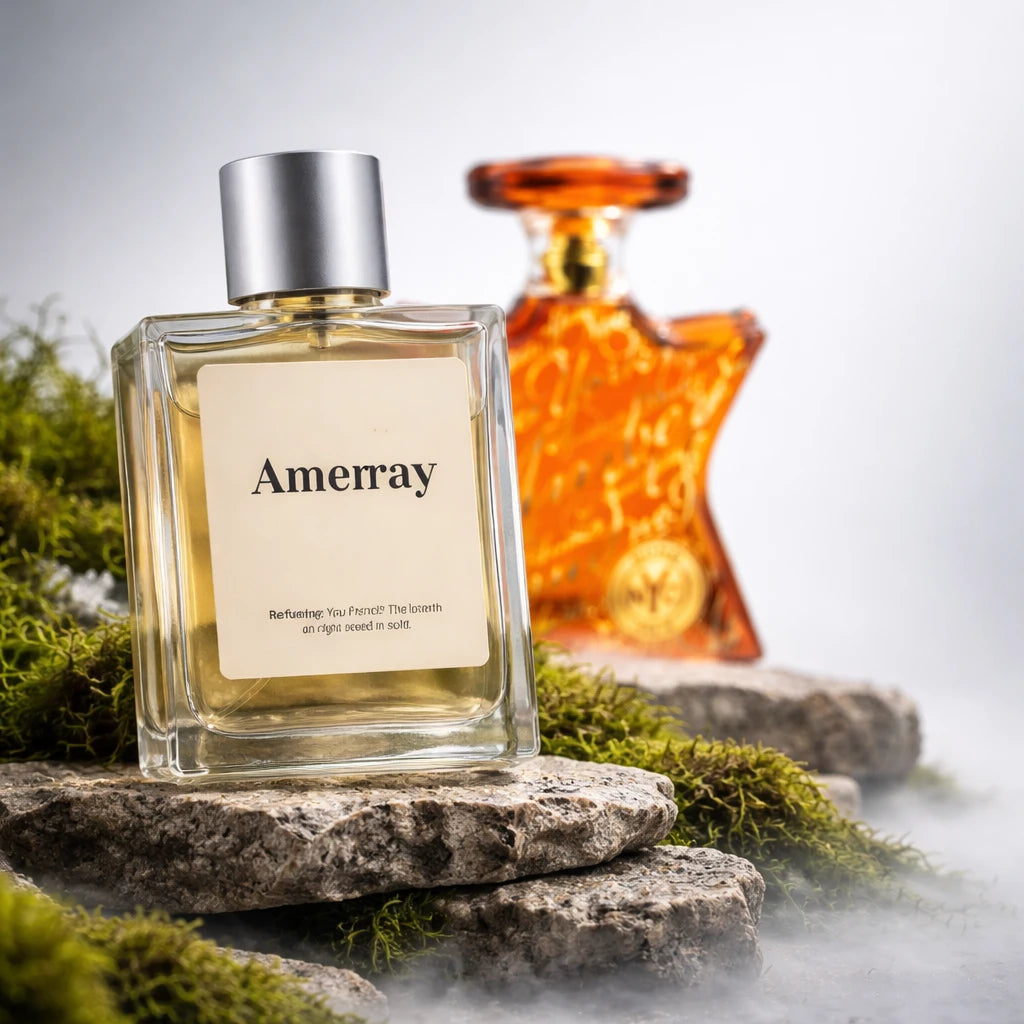 Flacon du parfum inspiré de New York Amber de Bond No 9 – Amerray Maroc