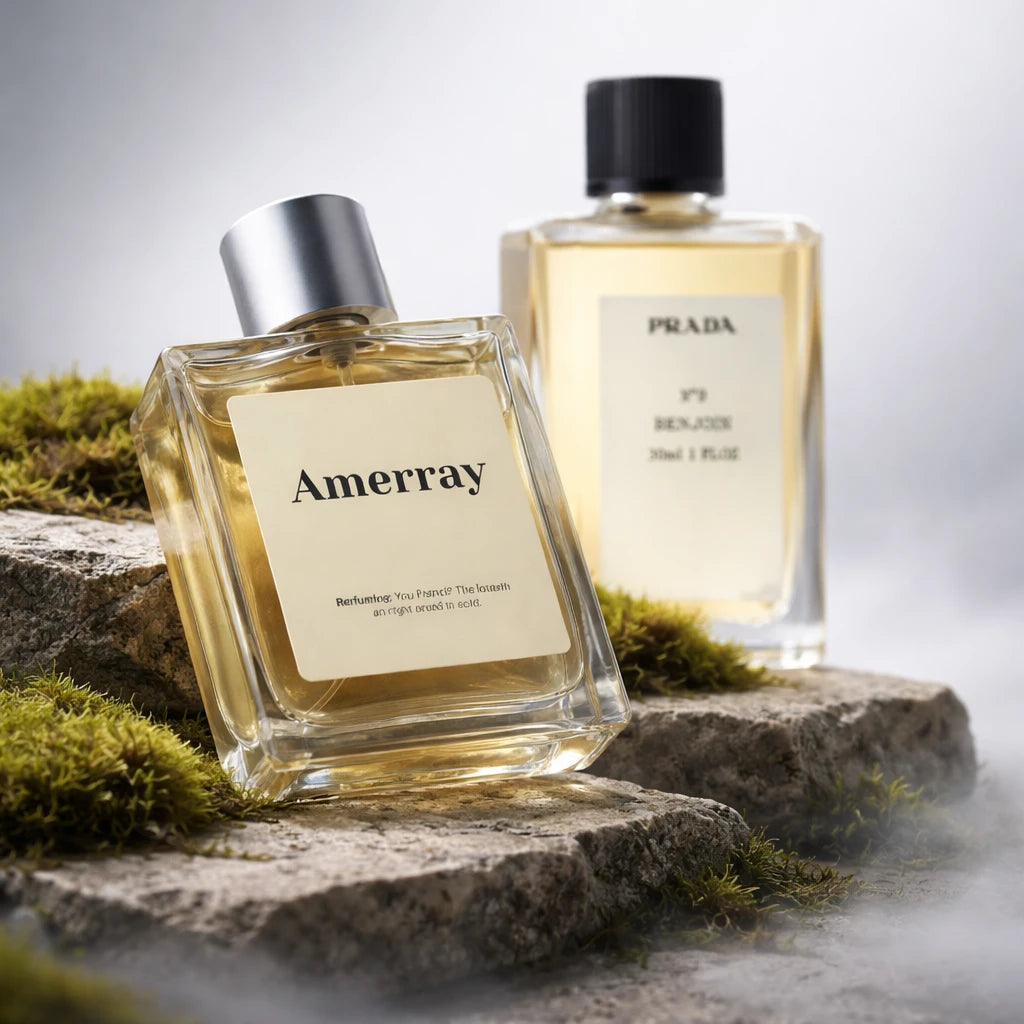 Flacon du parfum inspiré de No9 Benjoin de Prada – Amerray Maroc