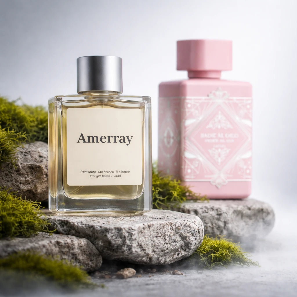 Parfum Inspired By Noble Blush de la maison AMERRAY, inspiration Lattafa Perfumes - Maroc