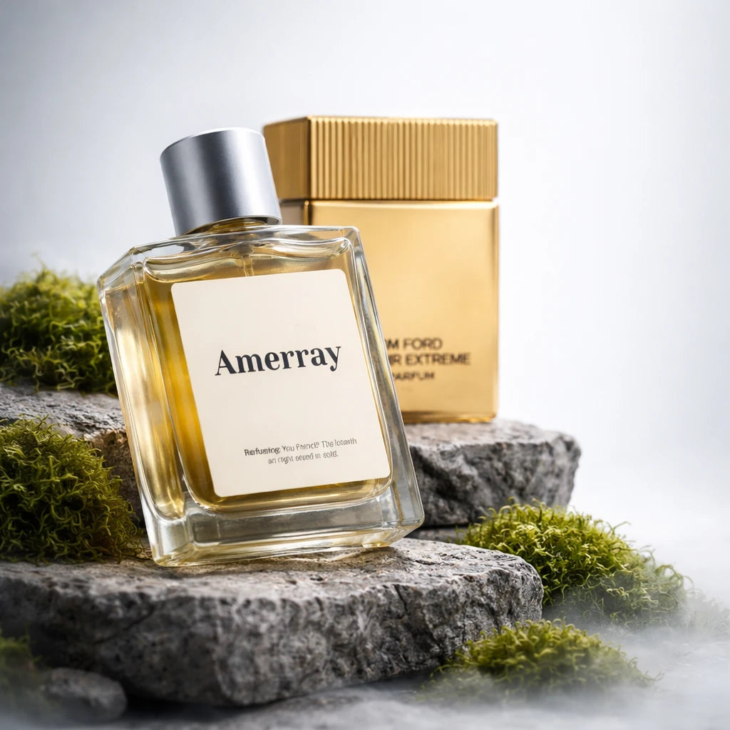 Flacon du parfum inspiré de Noir Extreme Parfum de TOM FORD – Amerray Maroc
