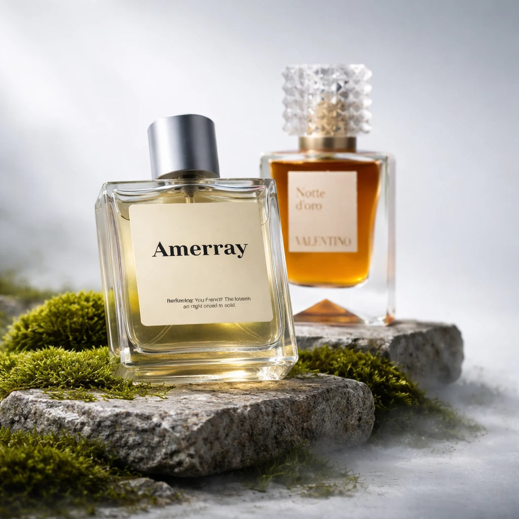 Flacon du parfum inspiré de Notte d'Oro de Valentino – Amerray Maroc