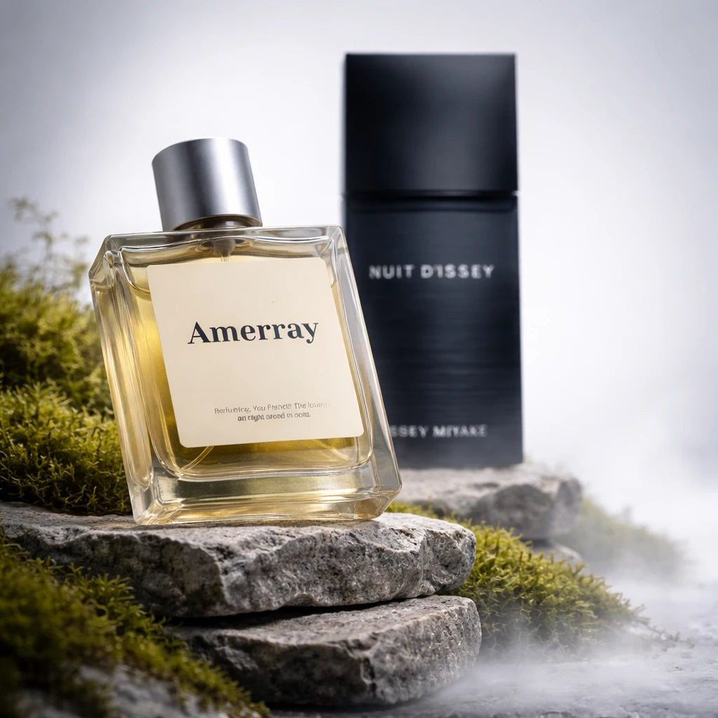 Flacon du parfum inspiré de Nuit d’Issey de Issey Miyake – Amerray Maroc