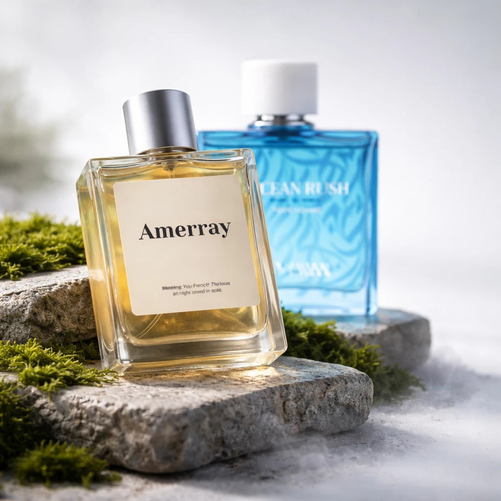 Flacon du parfum inspiré de Ocean Rush de Rayhaan – Amerray Maroc