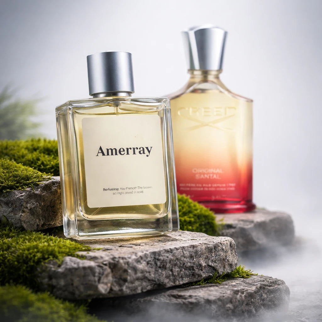 Flacon du parfum AMERRAY Inspired By Original Santal, inspiration Creed - Maroc