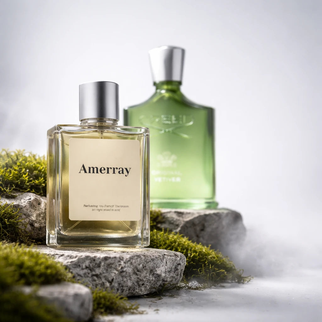 Flacon du parfum inspiré de Original Vetiver 2024 de Creed – Amerray Maroc