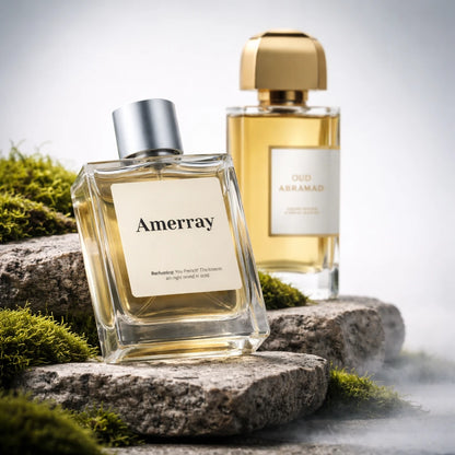 Bouteille du parfum AMERRAY Inspired By Oud Abramad, inspiré de Givenchy - Maroc