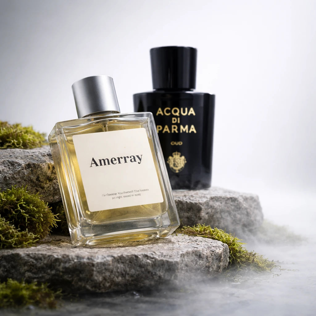Flacon du parfum inspiré de Oud Eau de Parfum de Acqua di Parma – Amerray Maroc