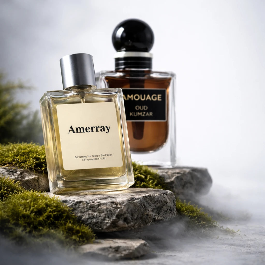 Flacon du parfum inspiré de Oud Kumzar de Amouage – Amerray Maroc