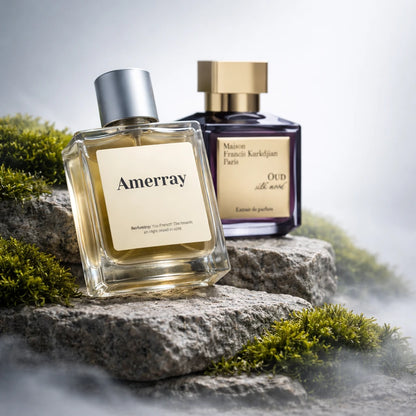 Flacon du parfum inspiré de Oud Silk Mood Extrait de Parfum de Maison Francis Kurkdjian – Amerray Maroc
