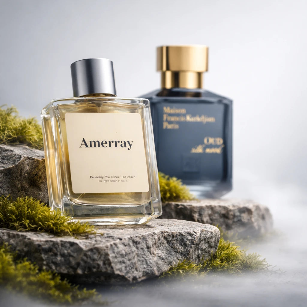 Flacon du parfum inspiré de Oud Silk Mood de Maison Francis Kurkdjian – Amerray Maroc