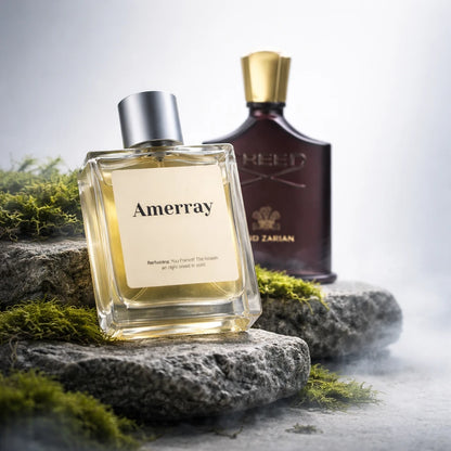 Bouteille du parfum AMERRAY Inspired By Oud Zarian, inspiré de Creed - Maroc