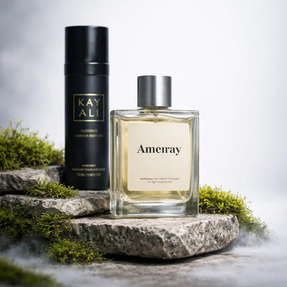 Bouteille du parfum AMERRAY Inspired By Oudgasm Vanilla Oud | 36 Hair Mist, inspiré de Kayali Fragrances - Maroc