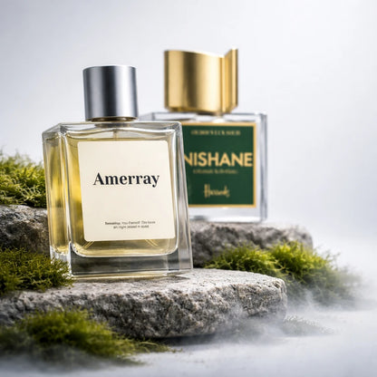 Flacon du parfum inspiré de Oudous Lux Solis de Nishane – Amerray Maroc