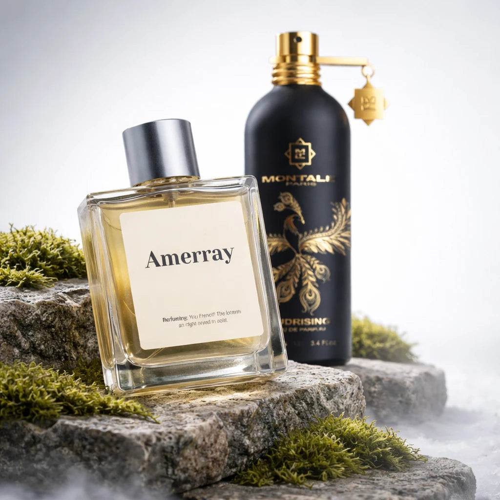 Flacon du parfum inspiré de Oudrising de Montale – Amerray Maroc