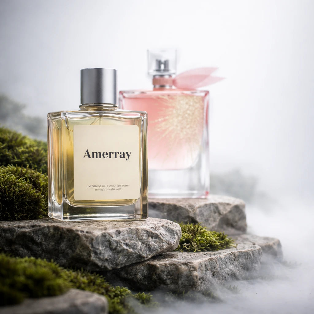 Bouteille du parfum AMERRAY Inspired By Oui La Vie est Belle, inspiré de Lancôme - Maroc