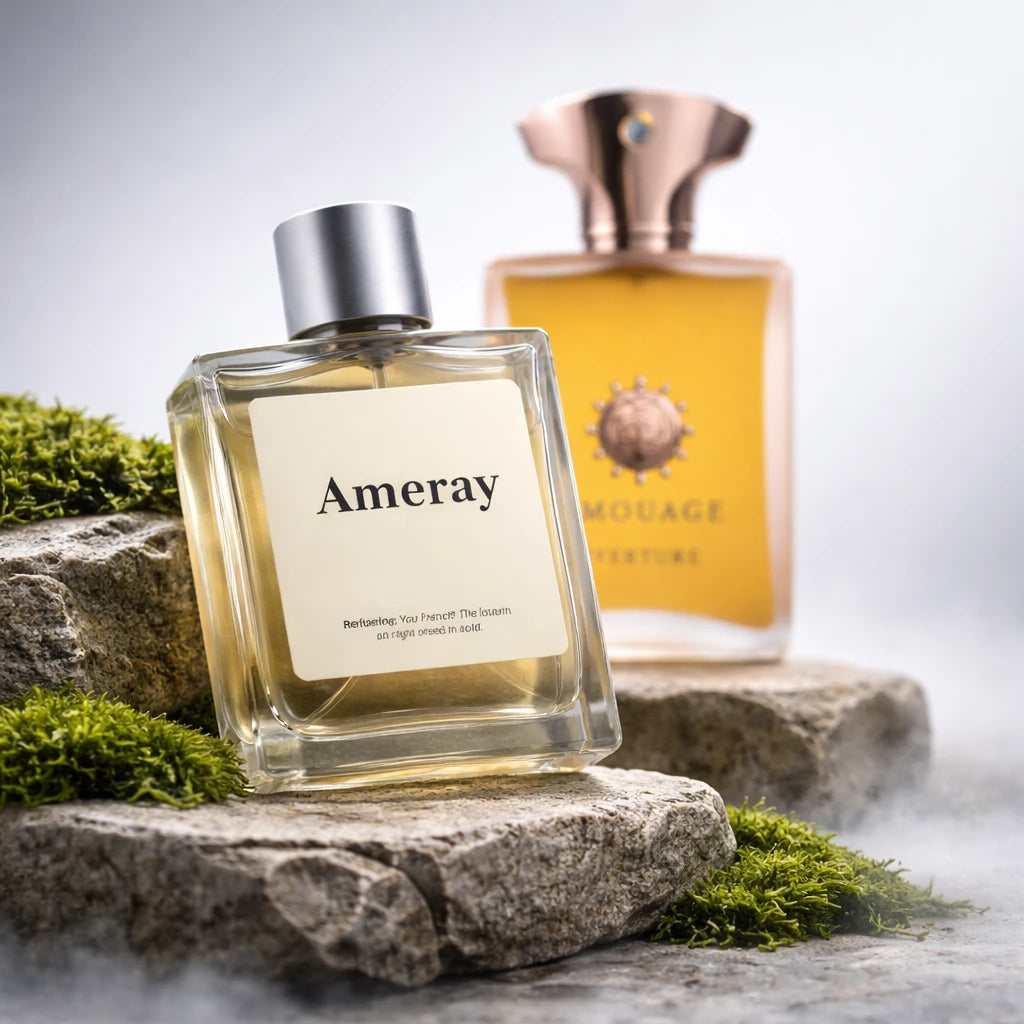 Flacon du parfum inspiré de Overture Man de Amouage – Amerray Maroc