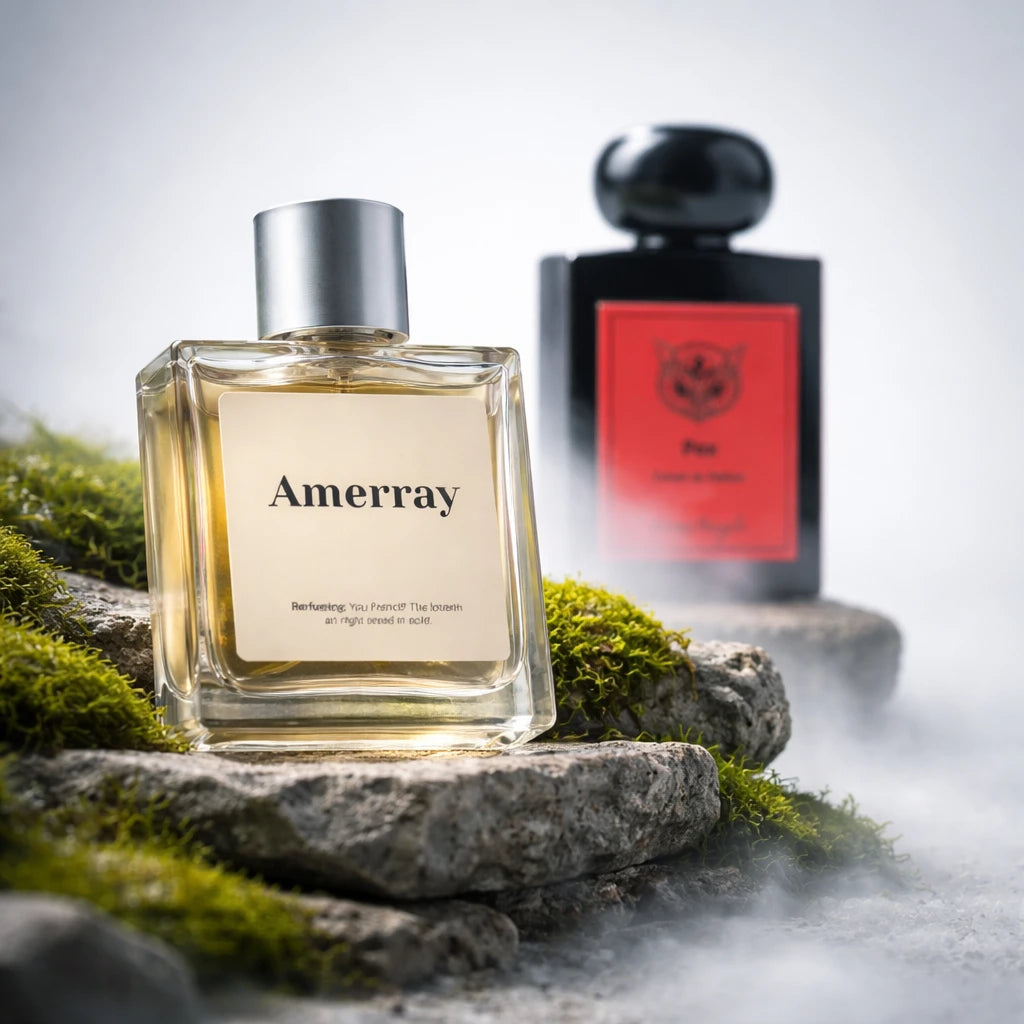 Bouteille du parfum AMERRAY Inspired By Pax, inspiré de Lorenzo Pazzaglia - Maroc
