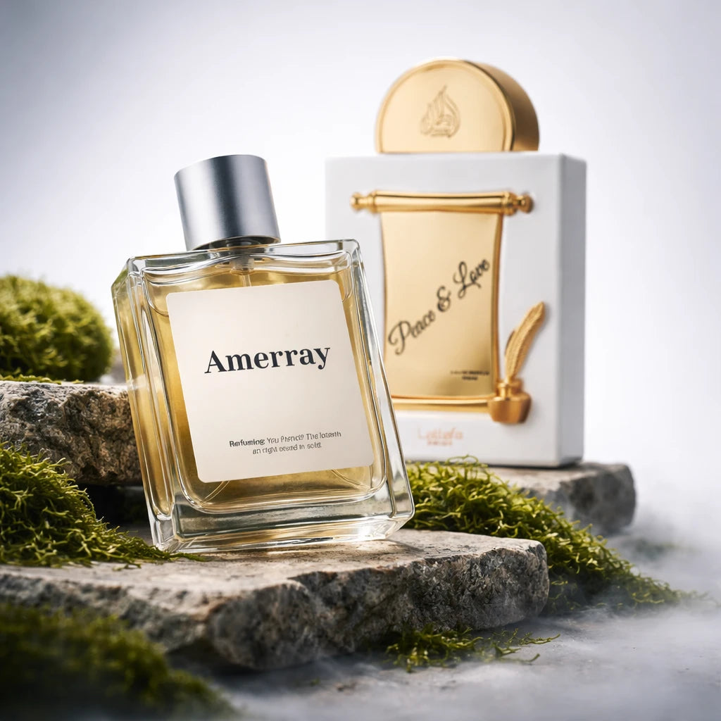 Parfum Inspired By Peace & Love de la maison AMERRAY, inspiration Lattafa Perfumes - Maroc