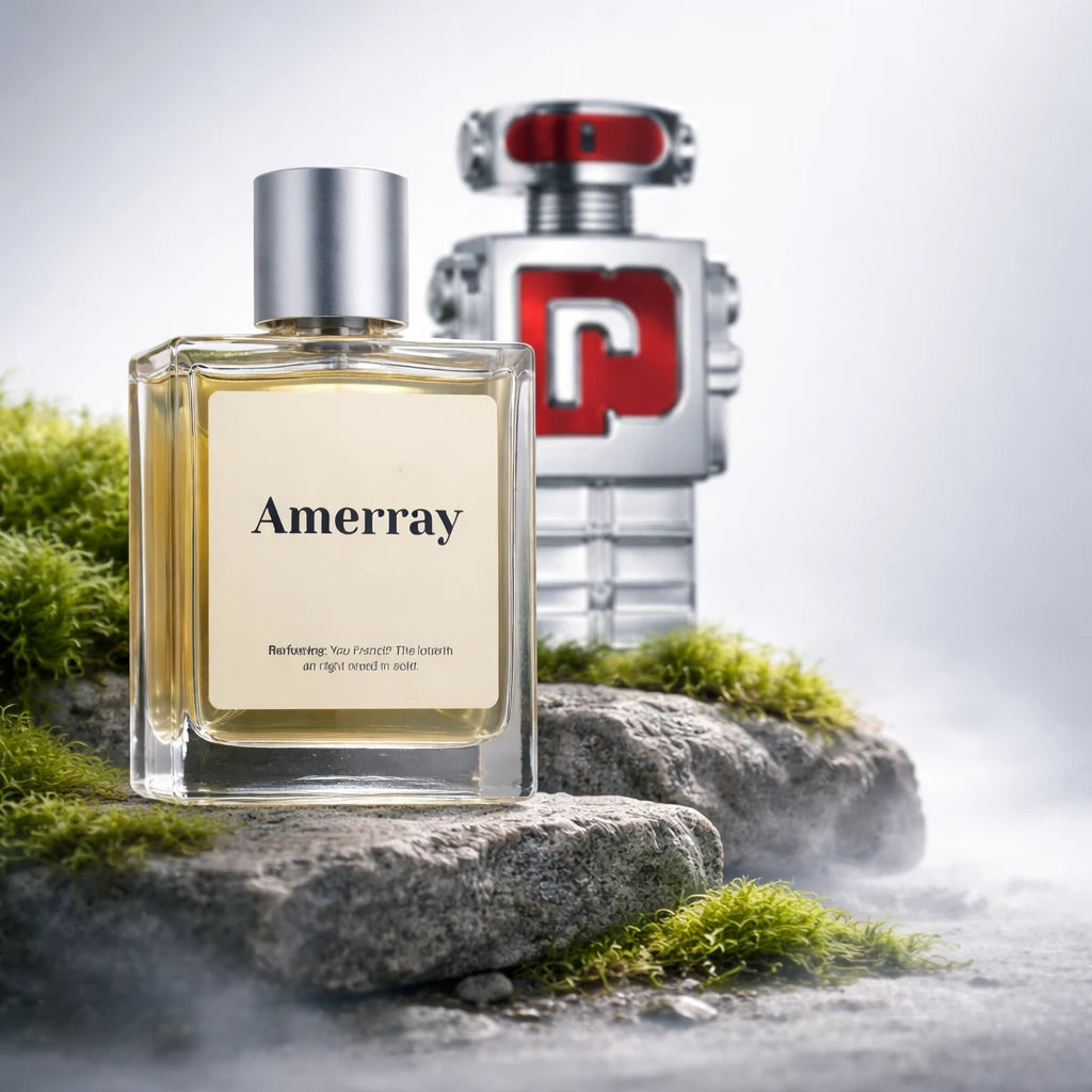 Flacon du parfum inspiré de Phantom in Red de Rabanne – Amerray Maroc