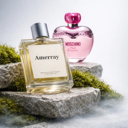 Parfum Inspired By Pink Bouquet de la maison AMERRAY, inspiration Moschino - Maroc