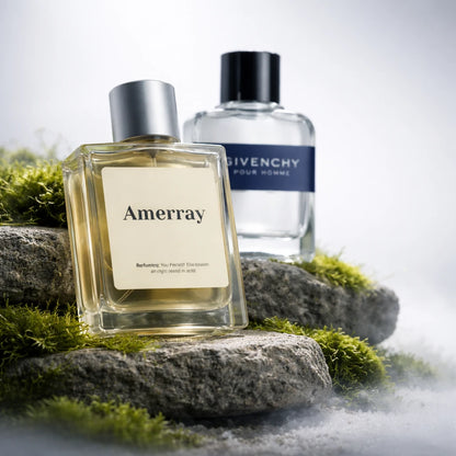 Parfum Inspired By Pour Homme Blue Label 2024 de la maison AMERRAY, inspiration Givenchy - Maroc