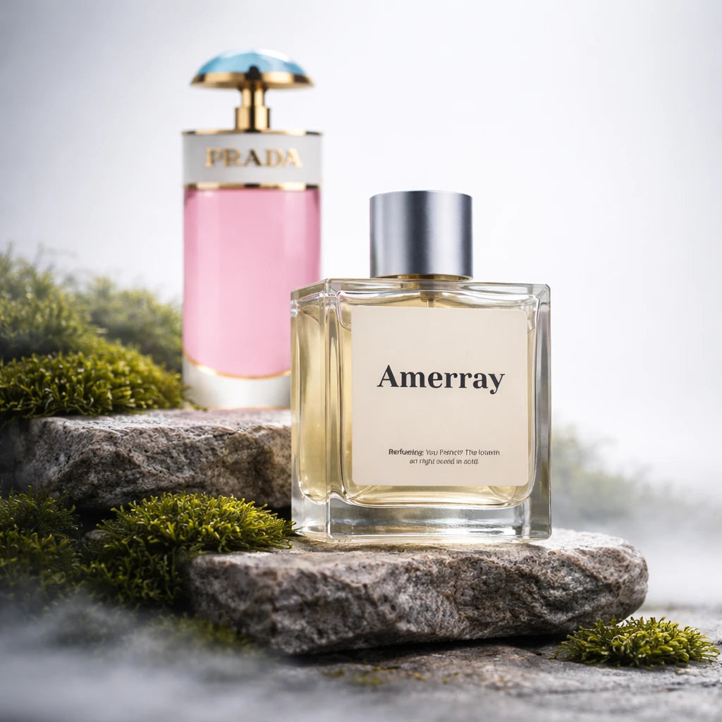 Flacon du parfum AMERRAY Inspired By Prada Candy Sugar Pop, inspiration Prada - Maroc