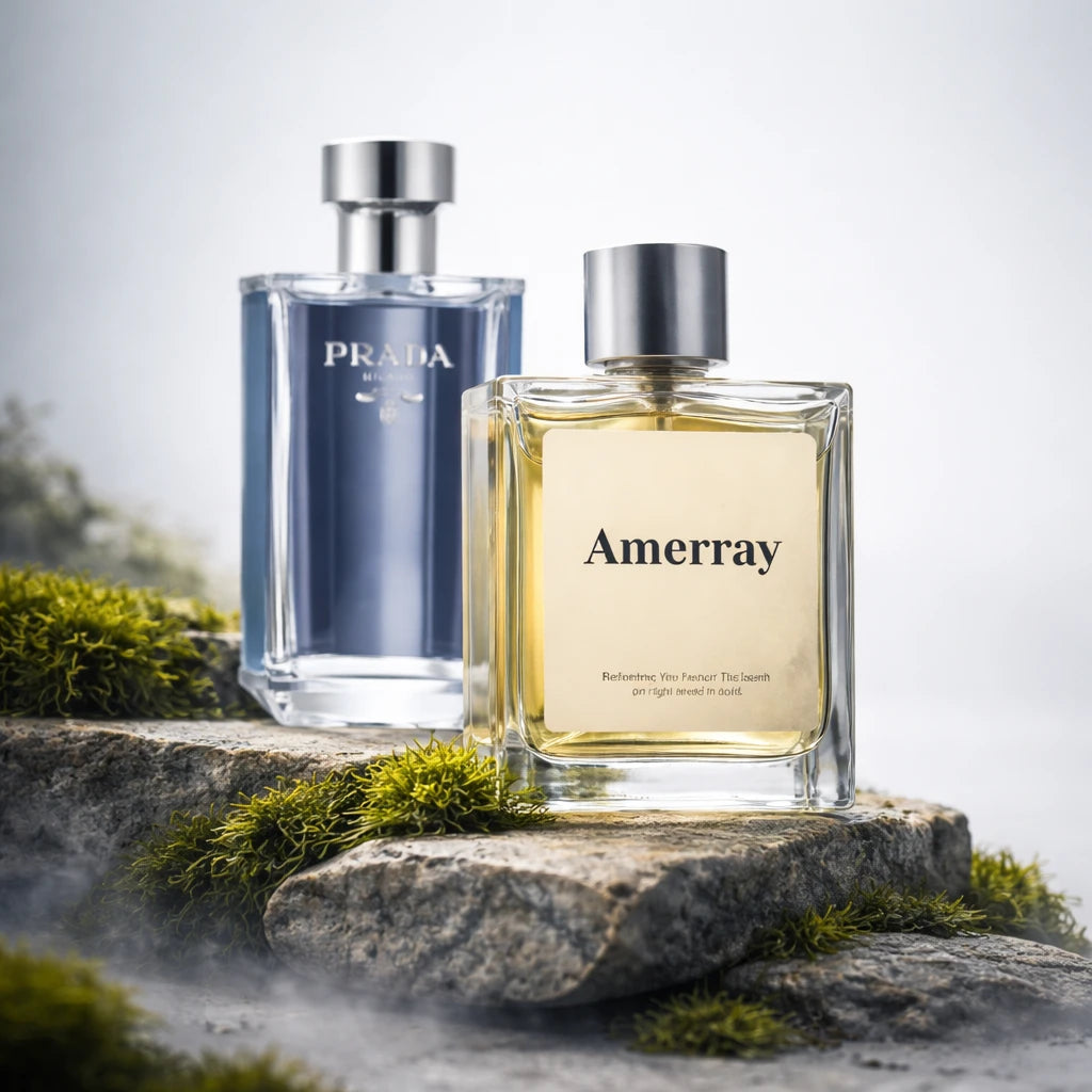 Bouteille du parfum AMERRAY Inspired By Prada L'Homme L'Eau, inspiré de Prada - Maroc