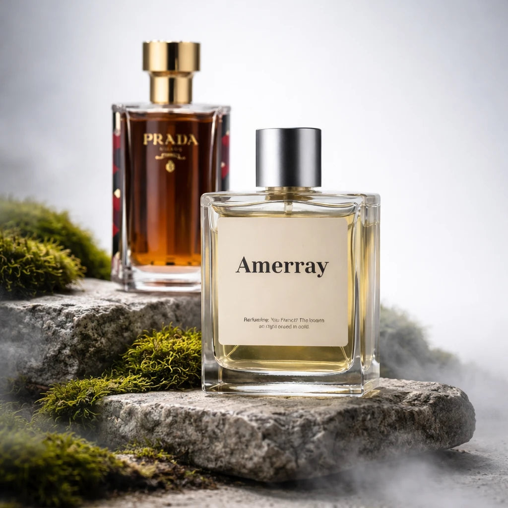 Flacon du parfum AMERRAY Inspired By Prada La Femme Absolu, inspiration Prada - Maroc