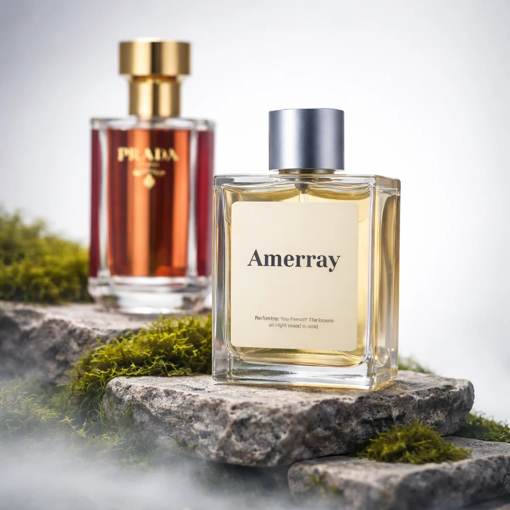 Bouteille du parfum AMERRAY Inspired By Prada La Femme Intense, inspiré de Prada - Maroc