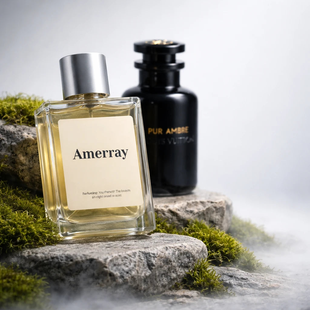 Flacon du parfum inspiré de Pur Ambre de Louis Vuitton – Amerray Maroc
