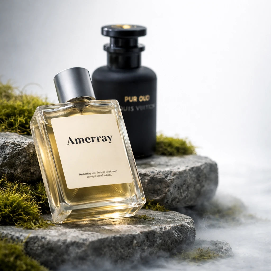 Flacon du parfum inspiré de Pur Oud de Louis Vuitton – Amerray Maroc