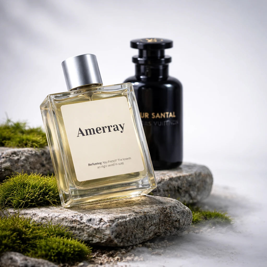 Flacon du parfum inspiré de Pur Santal de Louis Vuitton – Amerray Maroc