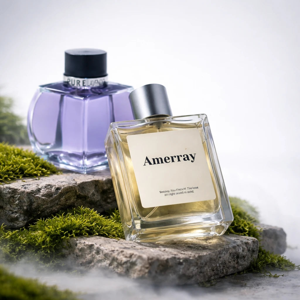 Flacon du parfum inspiré de Pure Lavender de AZZARO – Amerray Maroc