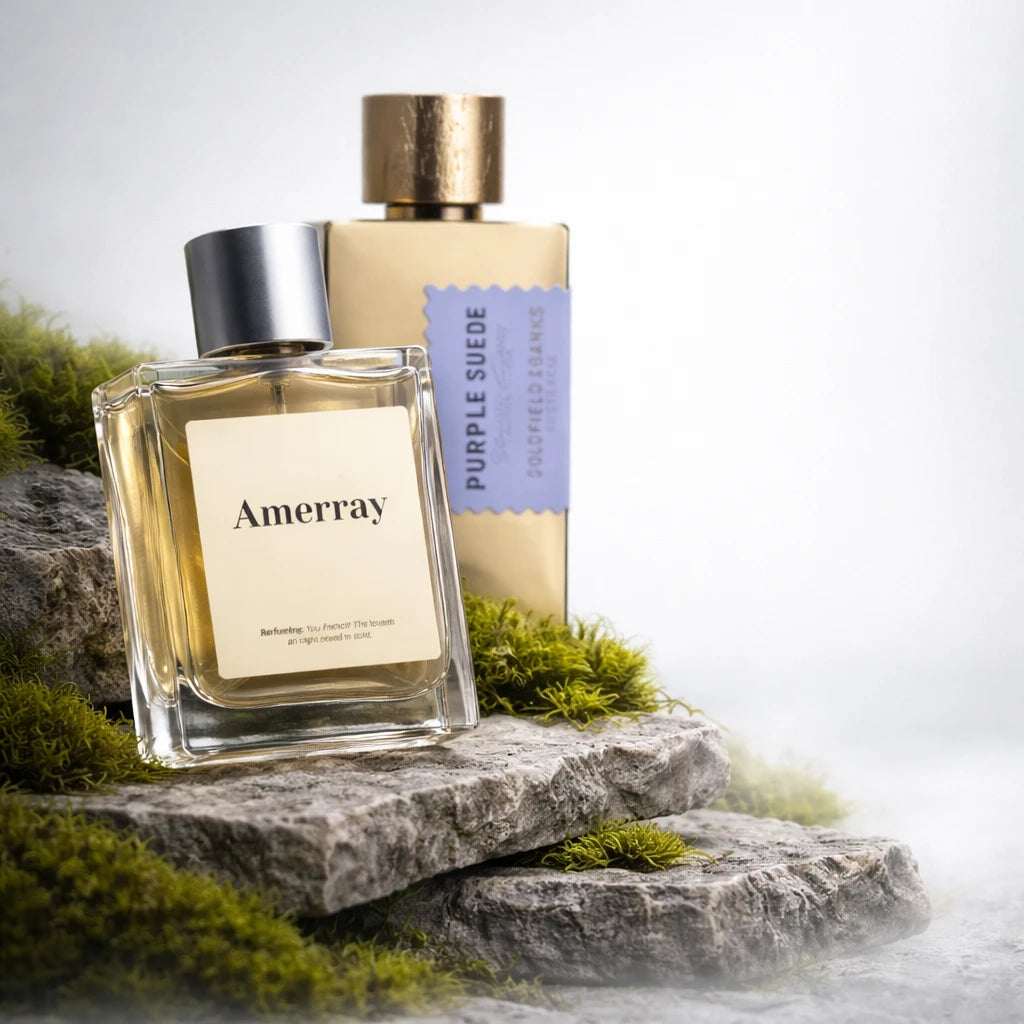 Flacon du parfum inspiré de Purple Suede de Goldfield & Banks Australia – Amerray Maroc