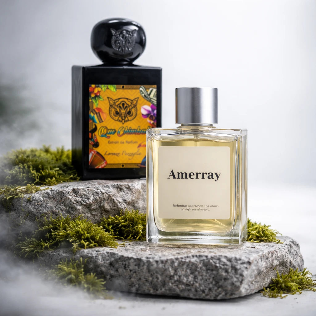Bouteille du parfum AMERRAY Inspired By Que Chimba!, inspiré de Lorenzo Pazzaglia - Maroc