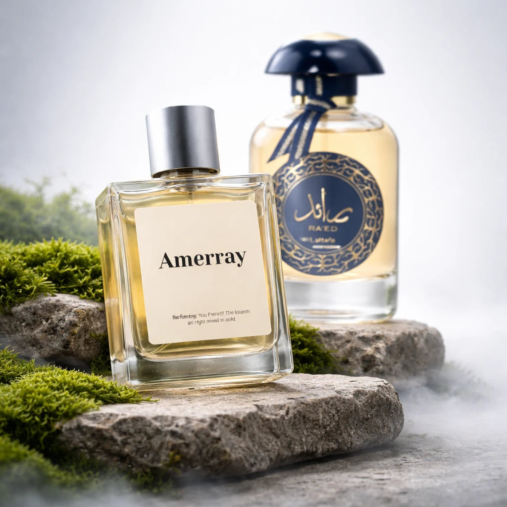 Flacon du parfum inspiré de Ra'ed Luxe de Lattafa Perfumes – Amerray Maroc