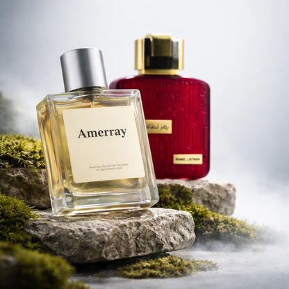 Flacon du parfum inspiré de Ramz Lattafa (Gold) de Lattafa Perfumes – Amerray Maroc