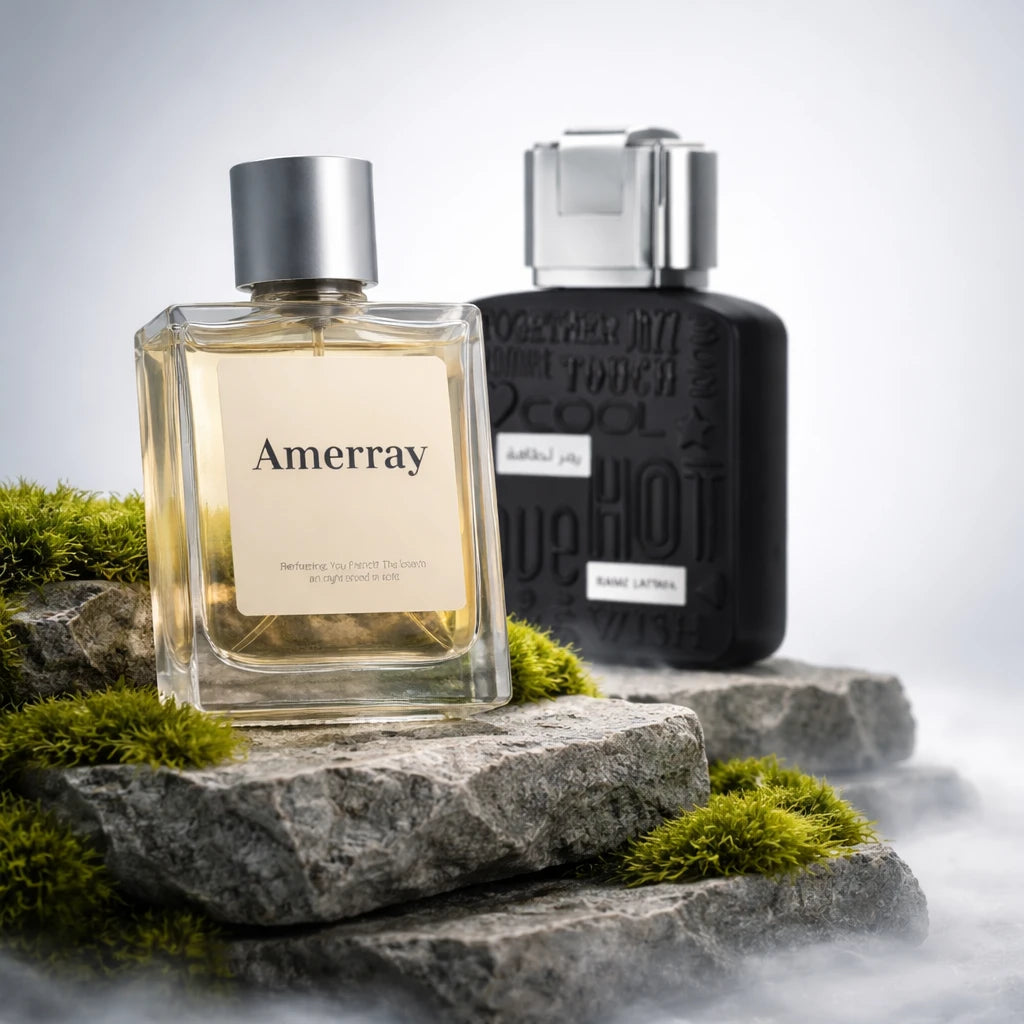 Parfum Inspired By Ramz Lattafa Silver de la maison AMERRAY, inspiration Lattafa Perfumes - Maroc