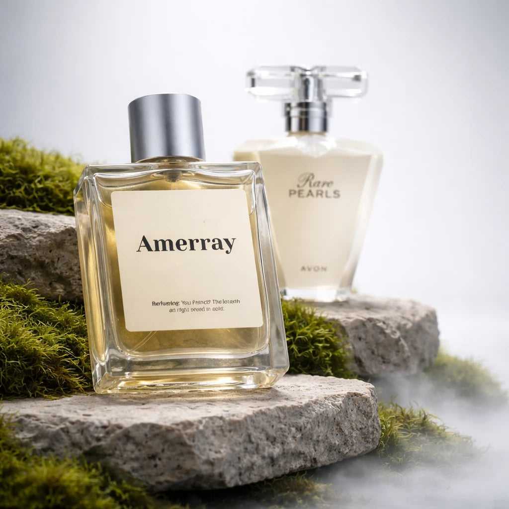 Flacon du parfum inspiré de Rare Pearls de Avon – Amerray Maroc