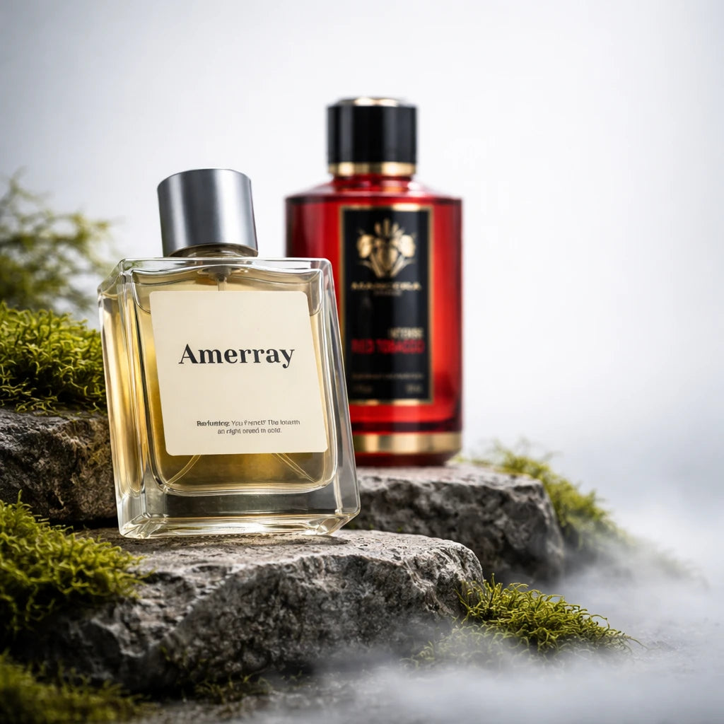 Flacon du parfum inspiré de Red Tobacco Intense de Mancera – Amerray Maroc