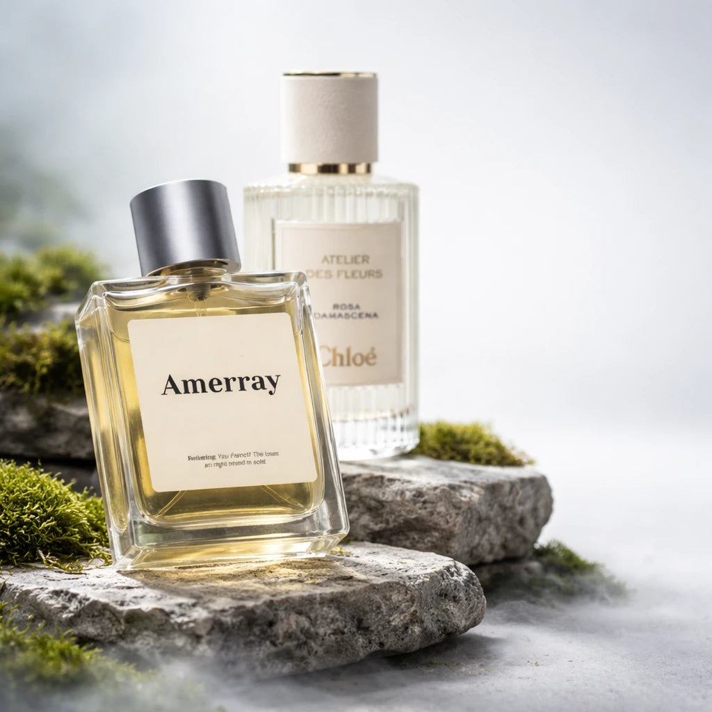 Parfum Inspired By Rosa Damascena de la maison AMERRAY, inspiration Chloé - Maroc