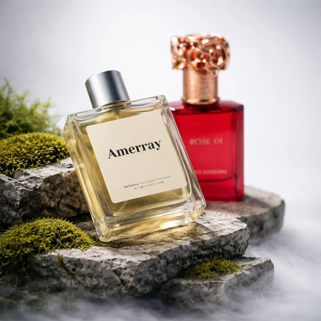 Flacon du parfum inspiré de Rose 01 de Swiss Arabian – Amerray Maroc