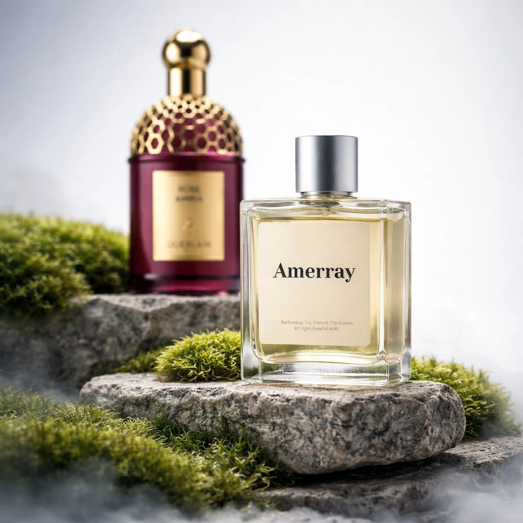 Flacon du parfum inspiré de Rose Amira de Guerlain – Amerray Maroc
