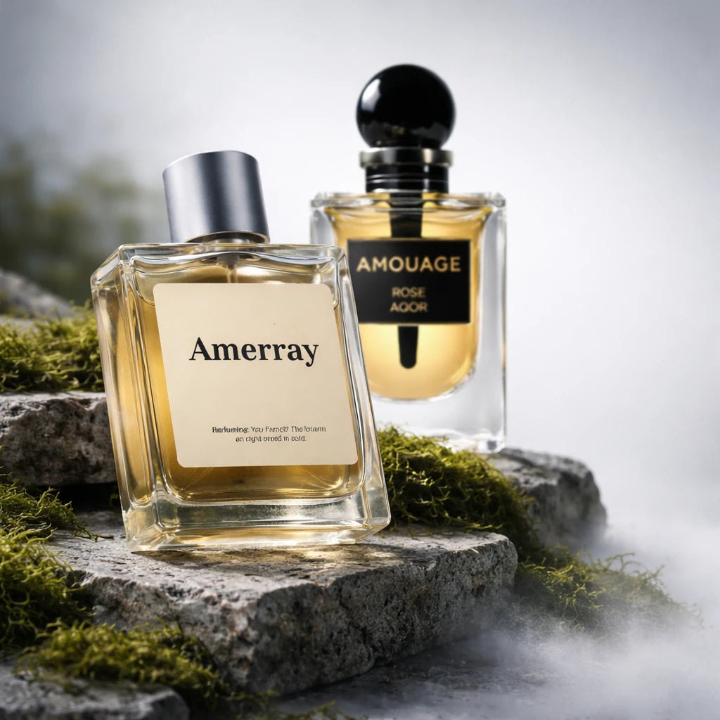 Flacon du parfum inspiré de Rose Aqor de Amouage – Amerray Maroc