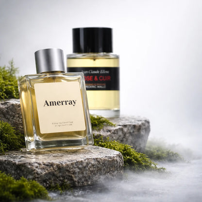 Flacon du parfum AMERRAY Inspired By Rose & Cuir, inspiration Frederic Malle - Maroc
